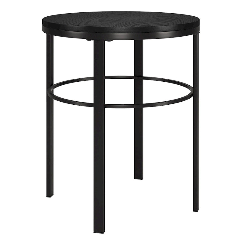 Table d'appoint ronde Gaia 20 pouces de large avec plateau en MDF