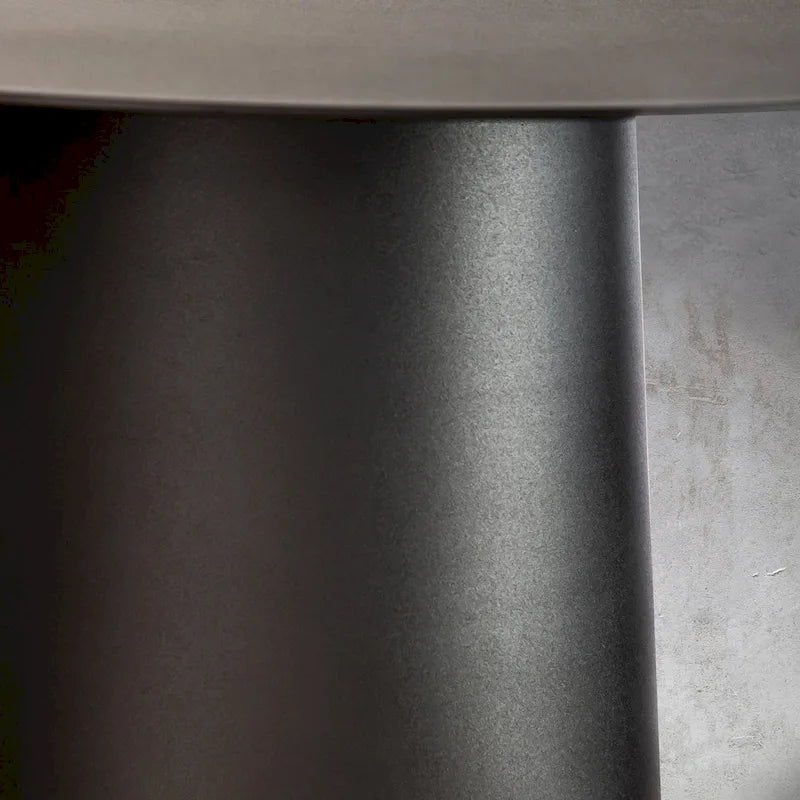 Table basse ronde d'extérieur CraftHome, moderne et élégante, avec un piètement robuste en fer.