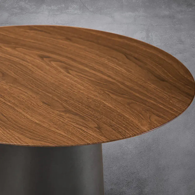 Table basse ronde d'extérieur CraftHome, moderne et élégante, avec un piètement robuste en fer.