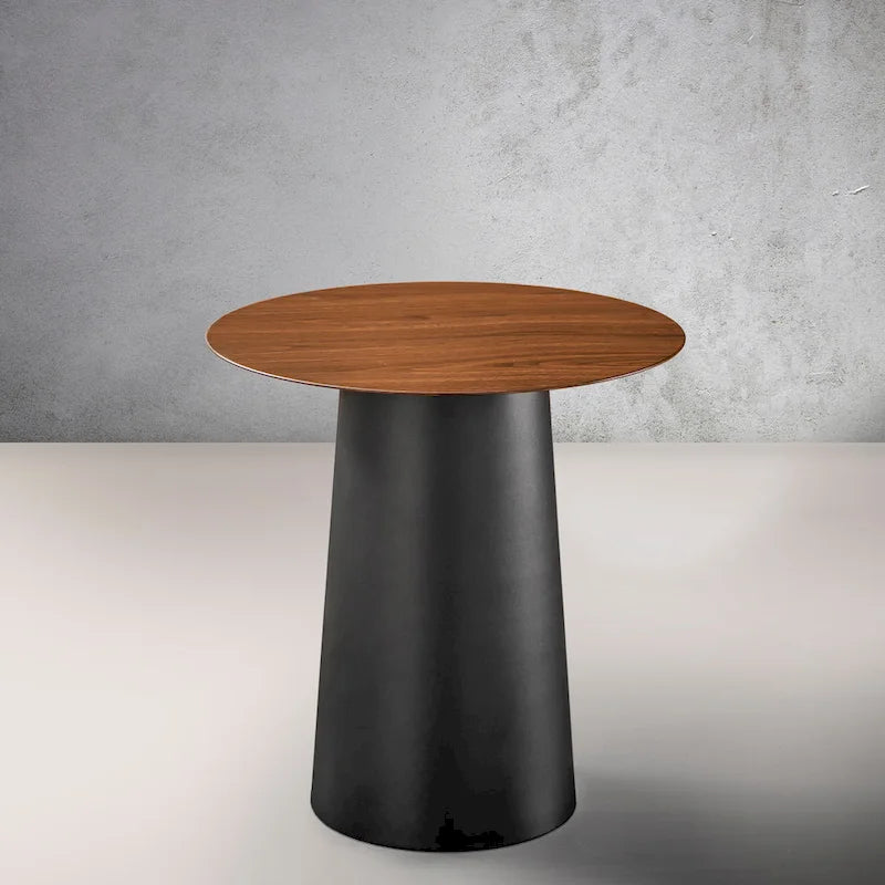 Table basse ronde d'extérieur CraftHome, moderne et élégante, avec un piètement robuste en fer.