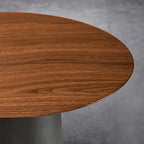 Table basse ronde d'extérieur CraftHome, moderne et élégante, avec un piètement robuste en fer.