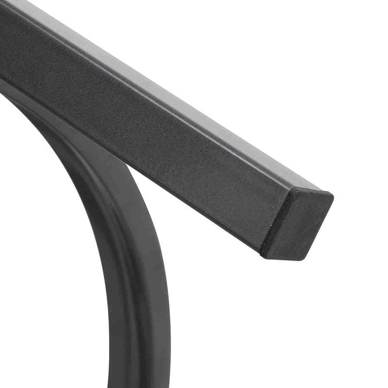 Table d'appoint ronde Grondin 20.67 avec plateau en pierre frittée et structure en métal, table d'appoint de style moderne avec pieds antidérapants