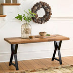 Pied de table robuste type W pour articles de maison