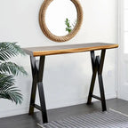 Pied de table robuste type W pour articles de maison