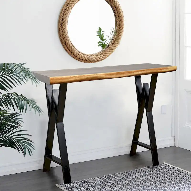 Pied de table robuste type W pour articles de maison