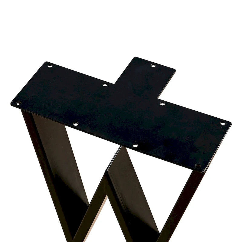 Pied de table robuste type W pour articles de maison