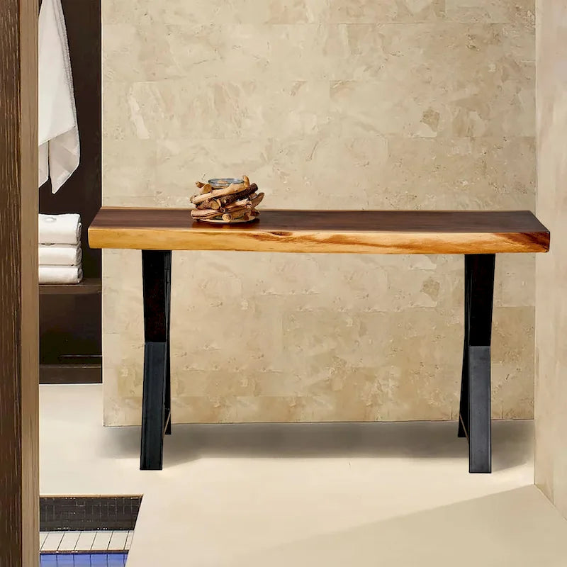 Pied de table robuste type W pour articles de maison