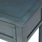 Console moderne avec deux tiroirs et une étagère inférieure