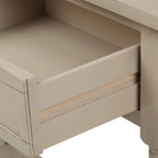 Console moderne avec deux tiroirs et une étagère inférieure