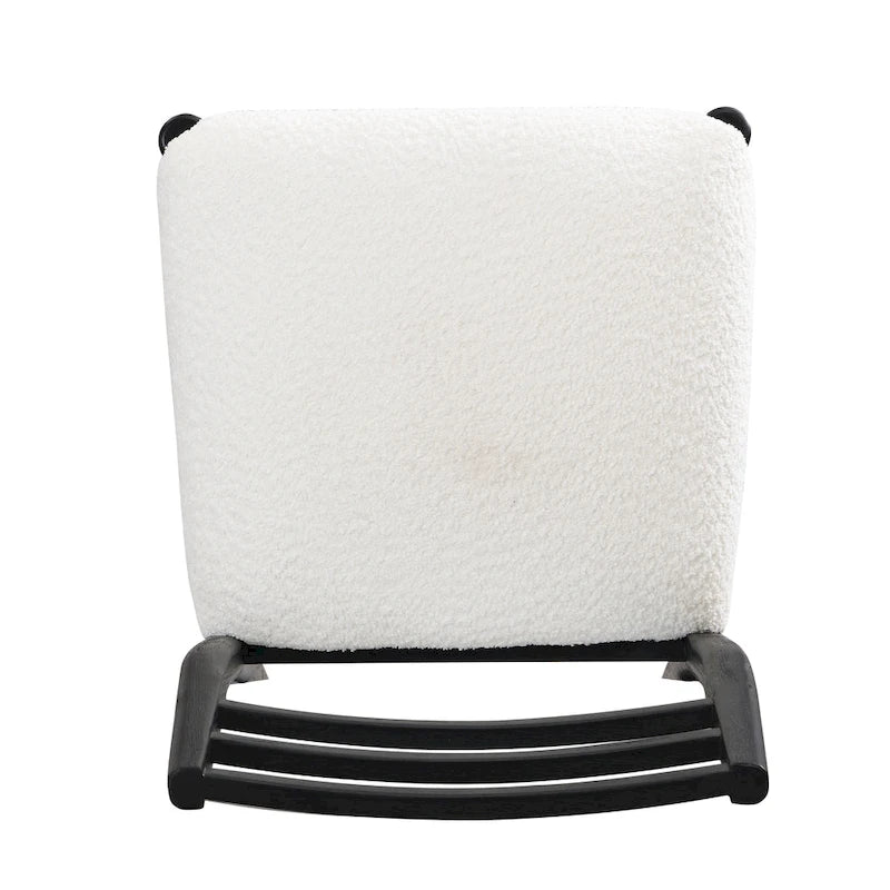 Chaises de salle à manger rembourrées en tissu fétuque et bois d'hévéa (lot de 2) par Christopher Knight Home