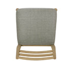 Chaises de salle à manger rembourrées en tissu fétuque et bois d'hévéa (lot de 2) par Christopher Knight Home