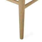 Chaises de salle à manger rembourrées en tissu fétuque et bois d'hévéa (lot de 2) par Christopher Knight Home