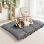 Canapé-lit moderne et confortable, ensemble futon mignon et réglable.