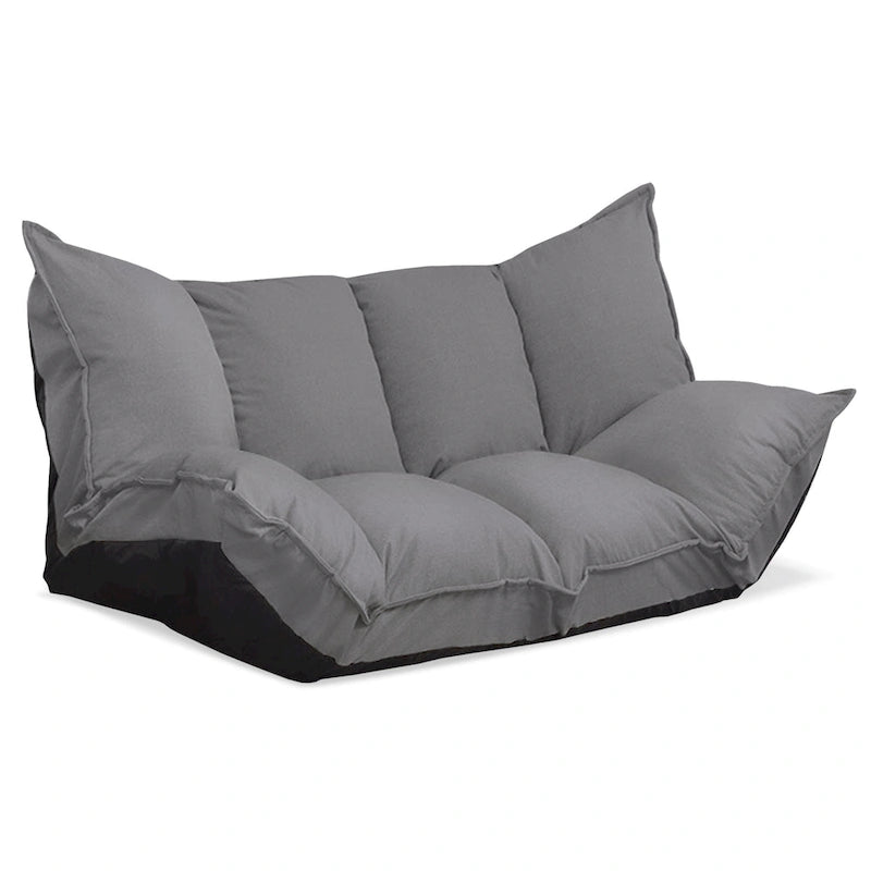 Canapé-lit moderne et confortable, ensemble futon mignon et réglable.