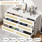 Rattan Dresser for Bedroom