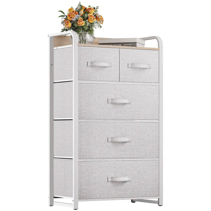 39,4 Meuble de rangement à 5 tiroirs