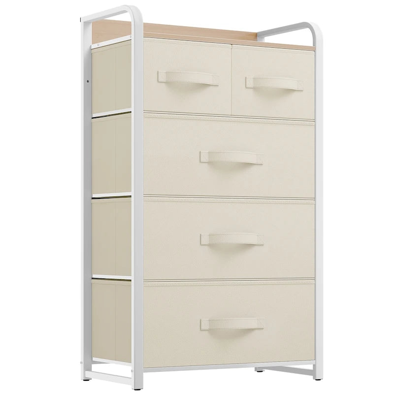 39,4 Meuble de rangement à 5 tiroirs