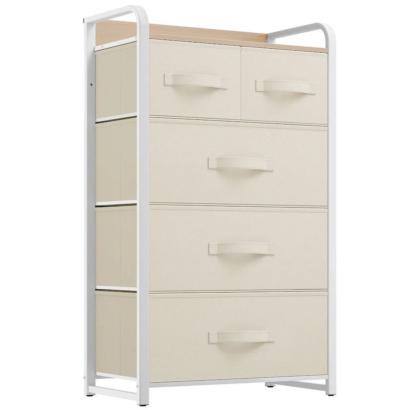 39,4 Meuble de rangement à 5 tiroirs