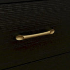 Commode polyvalente à 9 tiroirs - Noir et or élégants, coffre de qualité supérieure