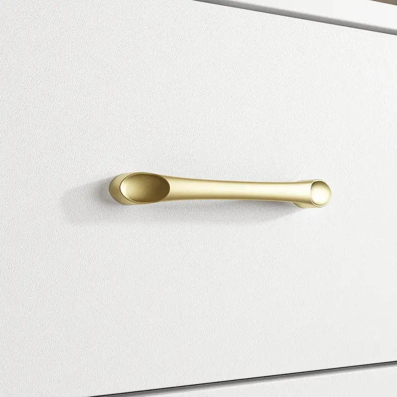 Commode polyvalente à 9 tiroirs - Noir et or élégants, coffre de qualité supérieure