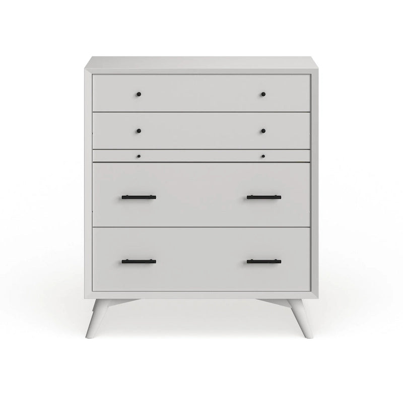 Commode à 4 tiroirs style milieu du siècle