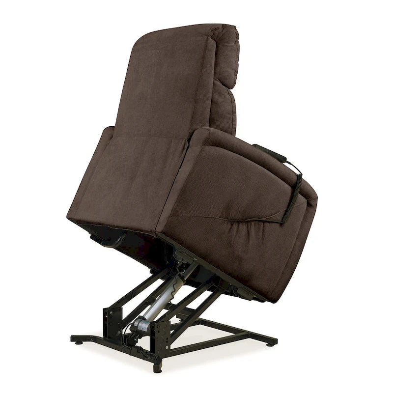 Fauteuil releveur et inclinable électrique Copper Grove Jessie Brown en chenille