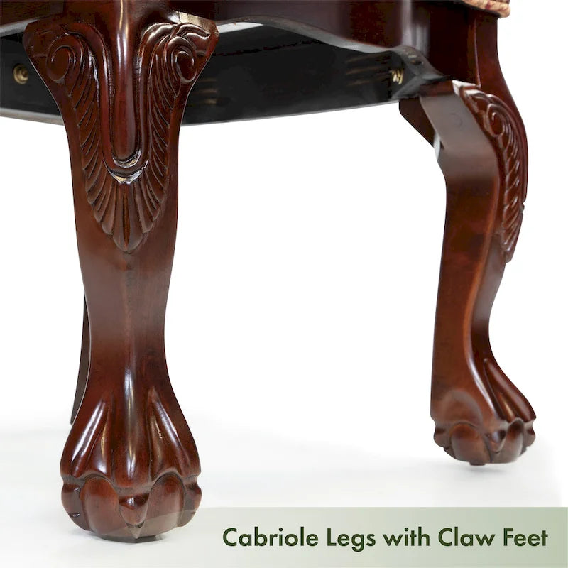 Chaises de salle à manger traditionnelles en bois Carpia (ensemble de 2) par Furniture of America