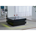 Artiva La Villino Il Coffee Table With Remote, Black