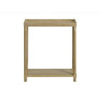 Tables d'appoint étroites Harrison de New Ridge Home Goods, lot de 2, chêne vieilli