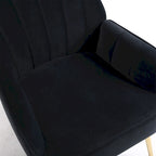 Fauteuil moderne style milieu du siècle en velours sherpa