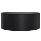 Table basse ronde contemporaine WYNDENHALL Hillmount en bois de manguier massif, 91 cm de diamètre, entièrement assemblée - 91 cm de profondeur x 91 cm de largeur x 36 cm de hauteur