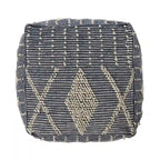 Pouf en laine Brinket Boho Cube de Christopher Knight Home