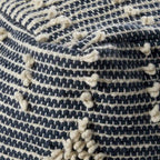 Pouf en laine Brinket Boho Cube de Christopher Knight Home