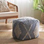 Pouf en laine Brinket Boho Cube de Christopher Knight Home