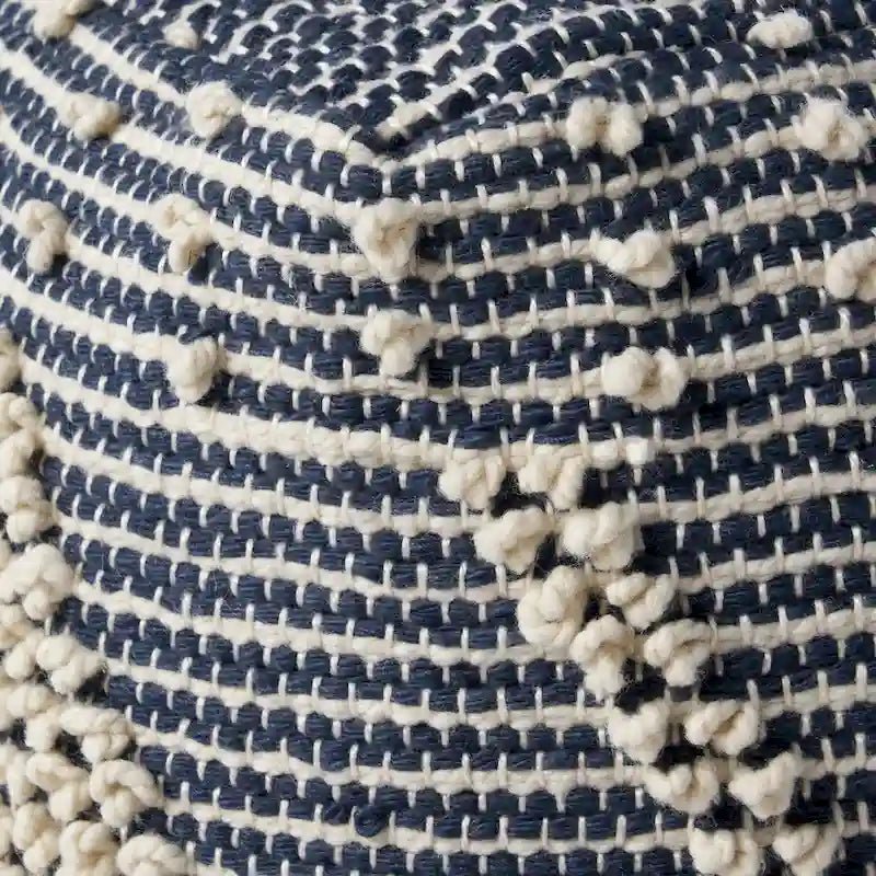 Pouf en laine Brinket Boho Cube de Christopher Knight Home