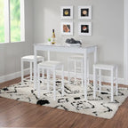 Ensemble de salle à manger de taverne Speakeasy 5 pièces