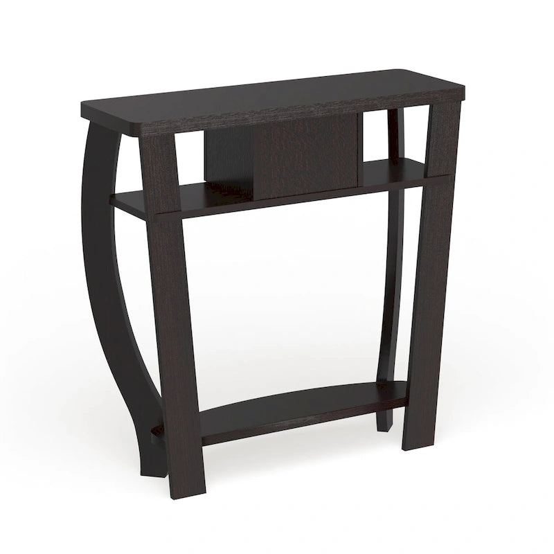 Console Dorchester à 1 tiroir avec étagère Newport de Convenience Concepts