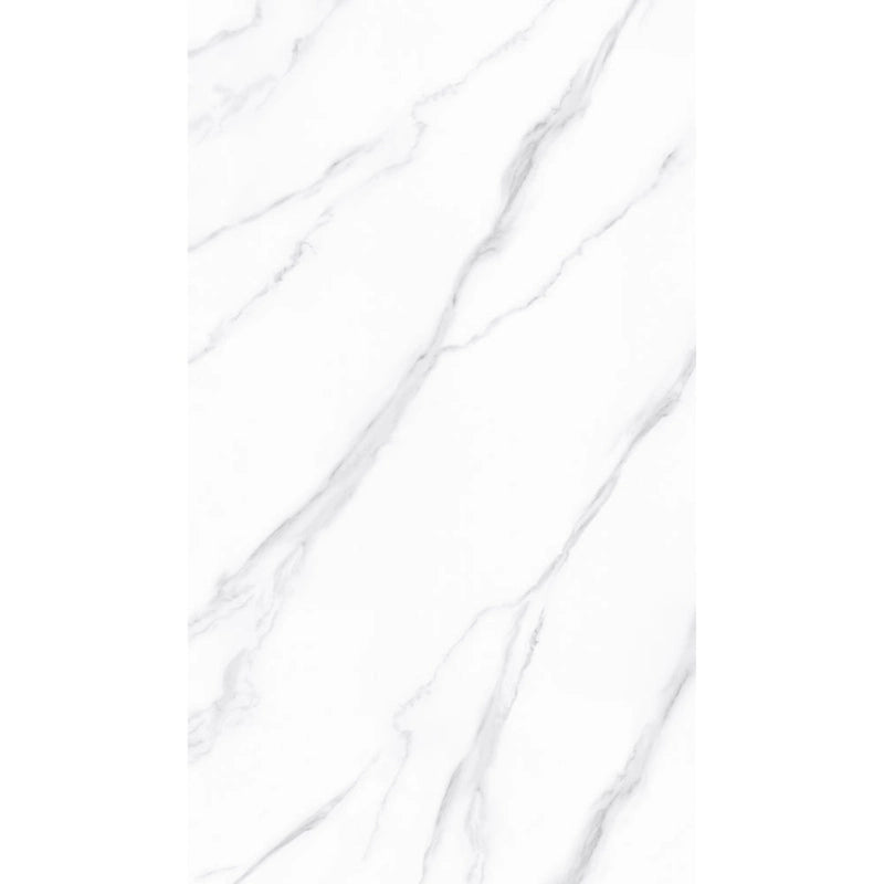 Table de salle à manger rectangulaire moderne en pierre frittée de 71 pouces