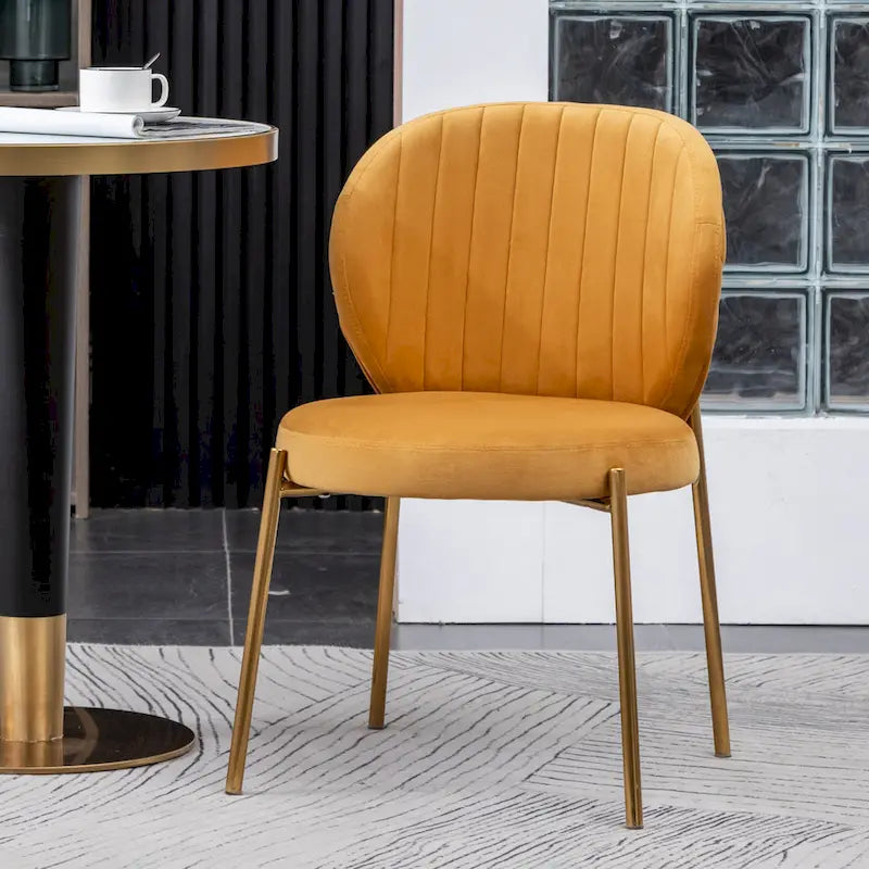 Ensemble de salle à manger contemporain 3 pièces Amoa de Roundhill Furniture, table ronde blanche et 2 chaises