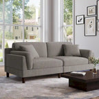 Canapé 2 places en velours côtelé de 90,2 cm de large.