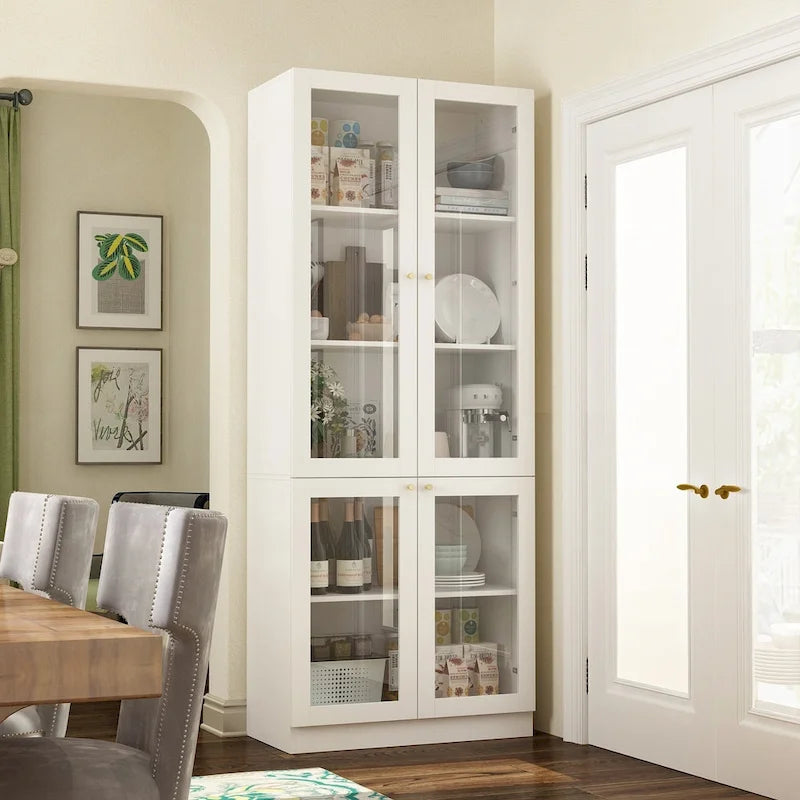 Armoire de rangement de cuisine, buffet utilitaire, placard modulaire de garde-manger