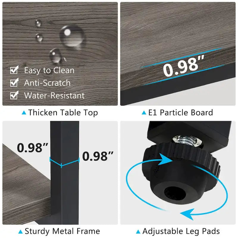 Table console extra longue de 70,9 pouces, table d'appoint étroite avec étagères de rangement en bois à 3 niveaux