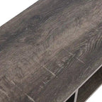 Meuble TV rectangulaire Household Essentials avec table basse et rangement - 40 cm (L) x 100 cm (l) x 40 cm (H)