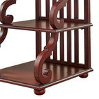 Table d'appoint Lorraine en bois à volutes par iNSPIRE Q Classic