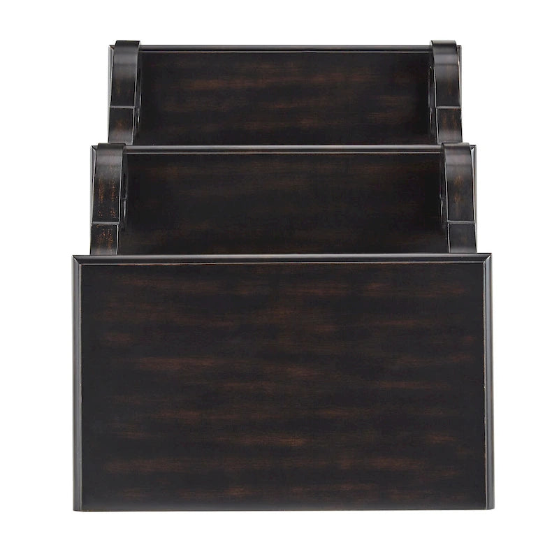 Table d'appoint Lorraine en bois à volutes par iNSPIRE Q Classic