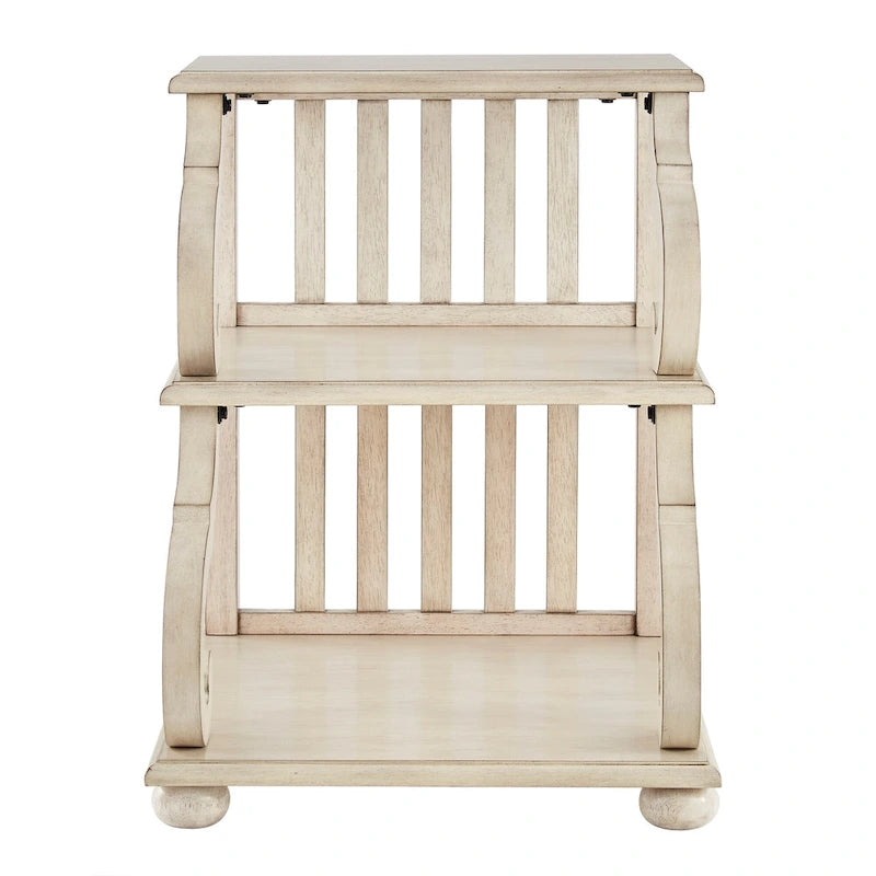 Table d'appoint Lorraine en bois à volutes par iNSPIRE Q Classic