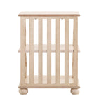 Table d'appoint Lorraine en bois à volutes par iNSPIRE Q Classic