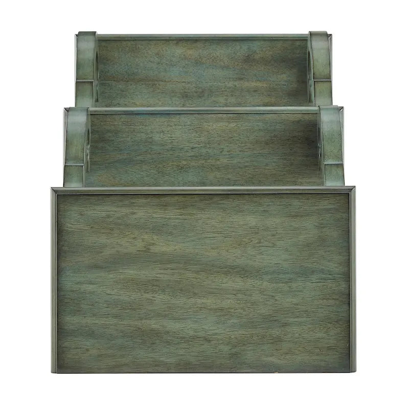 Table d'appoint Lorraine en bois à volutes par iNSPIRE Q Classic