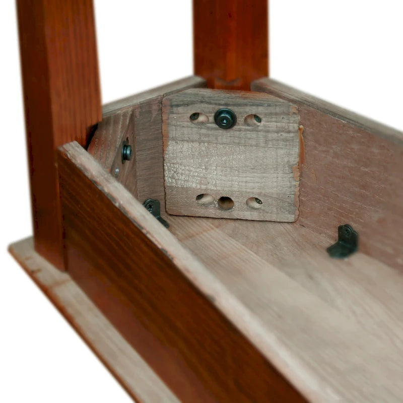 Table d'angle inclinable Leick Home avec étagère