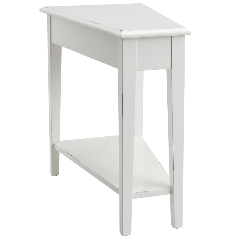 Table d'angle inclinable Leick Home avec étagère